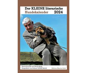 Le petit calendrier littéraire chien 2024 : calendrier mensuel littéraire