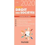 Le petit Droit des sociétés 2020 - L'essentiel en bref: L'essentiel en bref (2020)