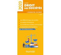 Le petit Droit des sociétés 2023: L'essentiel en bref (2023)