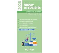 Le petit Droit des sociétés 2026: L'essentiel en bref