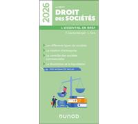 Le petit Droit des sociétés 2026 L'essentiel en bref - Frédéric Dannenberger - Dunod - broché - Guide