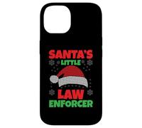 Le Petit Engagement du Père Noël Noël de la Police du Père Coque pour iPhone 14