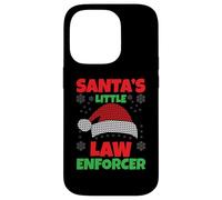 Le Petit Engagement du Père Noël Noël de la Police du Père Coque pour iPhone 14 Pro