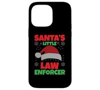 Le Petit Engagement du Père Noël Noël de la Police du Père Coque pour iPhone 14 Pro Max