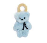 Le petit frenchie 20 cm - bleu