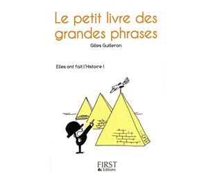 Le Petit livre de - Les grandes phrases