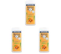 Le Petit Marseillais - Crème de Douche & Bain Extra Douce Abricot Bio & Noisette Bio (flacon de 650 ml) - Gel douche avec 92% d'ingrédients d'origine naturelle - pH neutre pour la peau (Lot de 3)