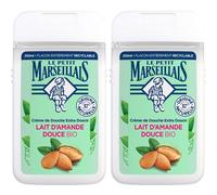 Le Petit Marseillais Crème de Douche Extra Douce Lait D’Amande BIO Gel 2x250 ml
