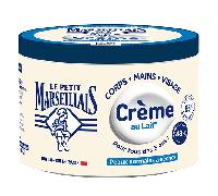 Le Petit Marseillais Crème hydratante multi-usage 48h 95% d'ingrédients d'origine naturelle 360 ml
