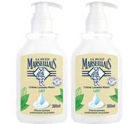 Le Petit Marseillais Crème Lavante Mains Lait 2x300 ml
