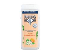 Le Petit Marseillais - Crème de Douche Extra Douce Fleur d'Oranger Bio (flacon de 650 ml) - Gel douche avec 92 % d'ingrédients d'origine naturelle - Flacon entièrement recyclable