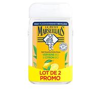 LE PETIT MARSEILLAIS Gel douche à la verveine et citron 2 x 250 ml