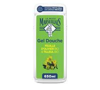 Le Petit Marseillais Gel Douche & Bain Extra Doux Feuille d’Olivier Bio & Tilleul Bio 650 ml
