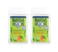 Le Petit Marseillais Gel Douche & Bain Extra Doux, Mandarine Bio Citron Vert Bio, 250 ml 2x250