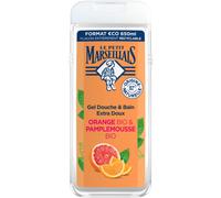 Le Petit Marseillais Gel Douche & Bain Extra Doux Orange & Pamplemousse Flacon 650ml