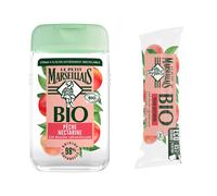 Le Petit Marseillais Gel Douche Bio Rafraichissant Pêche Nectarine & Recharge Gel(S) 2x250 pc(s)