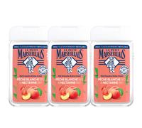 LE PETIT MARSEILLAIS Gel Douche Extra Doux Pêche Blanche BIO & Nectarine 3x250 ml