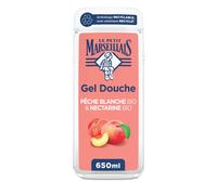 Le Petit Marseillais Gel Douche Extra Doux Pêche Blanche BIO & Nectarine 650 ml