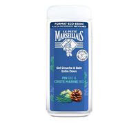 Le Petit Marseillais | Gel Douche Extra Doux Pin Bio & Criste Marine Bio (650 ml) - Hydrate et rafraîchit, pH neutre, sans colorant et 92% d'origine naturelle - Flacon 100% recyclable