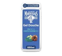 Le Petit Marseillais - Gel Douche Extra Doux Pin Bio & Criste Marine Bio (flacon de 650ml) - Formule vegan avec 92% d'ingrédients d'origine naturelle - Emballage recyclable, avec plastique recyclé
