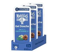 Le Petit Marseillais Gel Douche Extra Doux Pin Bio & Criste Marine Bio Lot de 3 * 650ml