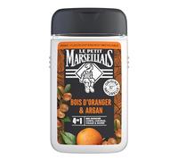 Le Petit Marseillais – Gel douche homme Bois d'Oranger & Argan 4 en 1 – 250 ml