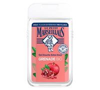 Le Petit Marseillais | Gel Douche Extra Doux Grenade Bio (flacon de 250 ml) - 92 % d'ingrédients d'origine naturelle - pH neutre pour la peau et sans colorant