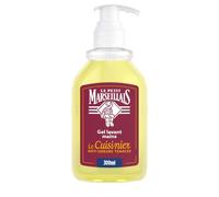 Le Petit Marseillais – Gel lavant mains Le Cuisinier – Anti-odeurs citron (flacon-pompe 300 ml)