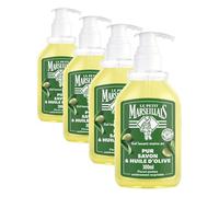 Le Petit Marseillais, Gel Lavant Mains Pur Savon & Huile d'Olive, 300 ml (Lot de 4)