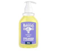 Le Petit Marseillais - Gel lavant mains au Pur Savon & Lavande (flacon-pompe de 300 ml) - Savon liquide avec 92 % d'ingrédients d'origine naturelle - Savon mains au pH neutre pour la peau