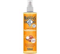 Le Petit Marseillais - Huile Corps Sublimante (Vaporisateur de 150 Ml) - Soin Corps Hydratation 24H - Huile pour le Corps au Beurre de Karité, Amande Douce et Huile d'Argan (Lot de 5)