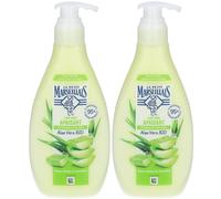 LE PETIT MARSEILLAIS Lait Soin Apaisant Peaux Sèches et Sensibles 2x250 ml