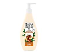 Le Petit Marseillais | Lait Soin Nourrissant Jojoba Bio (flacon-pompe de 250 ml) - Lait hydratant pour peaux sèches et très sèches - Lait corps avec 95% d'ingrédients d'origine naturelle