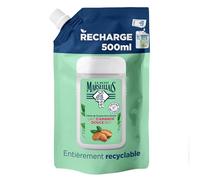 Le Petit Marseillais - Recharge Crème de Douche Extra Douce Lait d'Amande Bio Écopack 500 ml
