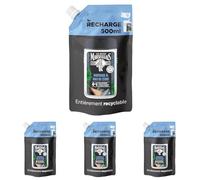 Le Petit Marseillais | Recharge Gel Douche Homme Minéraux & Bois de Cèdre (écopack de 500 ml) - Formule 4 en 1 corps, cheveux, visage & barbe - 92% d'ingrédients d'origine naturelle et pH neutre