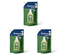 Le Petit Marseillais Recharge Gel Lavant Mains Pur Savon & Huile d'Olive (écopack de 500 ml) - Recharge savon liquide pour flacon-pompe - Savon mains enrichi en huile d'olive (Lot de 3)