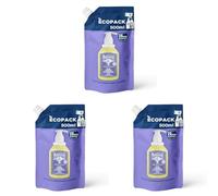 Le Petit Marseillais Recharge Gel Lavant Mains Pur Savon & Lavande (écopack de 500 ml) - Recharge savon liquide pour flacon-pompe - Savon mains à l’huile essentielle de lavande (Lot de 3)