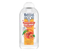 Le Petit Marseillais | Shampooing 2 en 1 Bébé & Enfant Démêlant Pêche Bio & Abricot Bio (300 ml)