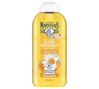 Le Petit Marseillais Shampooing Blond Ensoleillé (flacon de 300 ml) - Shampooing sans Silicone pour Cheveux Blonds à Châtain Clairs - 98% d'Ingrédients d'Origine Naturelle pour Une Brillance Optimale