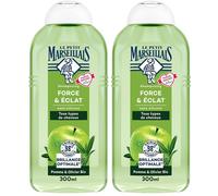 Le Petit Marseillais Shampooing Force & Éclat Pomme Olivier 300ml 2x300 ml