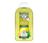 Le Petit Marseillais Shampooing Purifiant, Cheveux Regraissant Vite, Feuilles d'Ortie BIO & Citron shampooing 250 ml