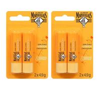 Le Petit Marseillais Soin Lèvres Nutrition lèvres desséchées x2 Soin(S)S Des 2x9 g