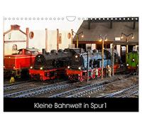Le petit monde du rail à l'échelle 1 (Calendrier mural 2026 DIN A4 horizontal), CALVENDO calendrier mensuel