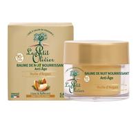 Le Petit Olivier Baume De Nuit Nourrissant Anti-Âge Huile D'Argan 50ml