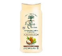 LE PETIT OLIVIER - Shampooing Crème Soin Nutrition - Huiles D'Olive, Karité & Argan - Nourrit, Répare & Protège - Cheveux Secs & Abîmés - Sans Silicone et Sulfate - Fabriqué en France - 250 ml