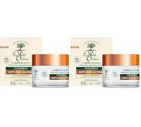 LE PETIT OLIVIER - Crème de Jour Hydratante Anti-Âge - Huile d'Argan, Vitamine C & Acide Hyaluronique - Lisse & Illumine- Tous Types De Peaux - 99% D'Origine Naturelle - Fabriqué en France - 50 ml