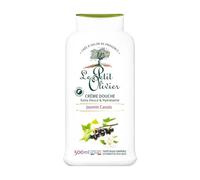 LE PETIT OLIVIER Crème Douche Extra Douce & Hydratante Jasmin Cassis 500ml | PH Neutre Pour la Peau, Extraits d'origine naturelle, Testé Dermatologiquement, Sans Savon, Sans Colorant, Fabriqué en France
