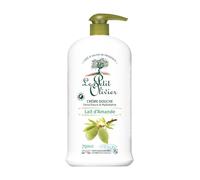 LE PETIT OLIVIER Crème Douche Extra Douce & Hydratante Lait d'Amande 750ml | PH Neutre Pour la Peau, Extraits d'origine naturelle, Testé Dermatologiquement, Sans Savon, Sans Colorant, Fabriqué en France