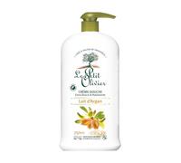 LE PETIT OLIVIER Crème Douche Extra Douce & Hydratante Lait d'Argan 750ml | PH Neutre Pour la Peau, Extraits d'origine naturelle, Testé Dermatologiquement, Sans Savon, Sans Colorant, Fabriqué en France