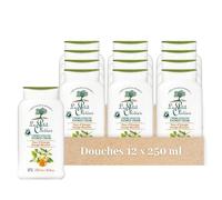 LE PETIT OLIVIER Crème Douche Parfum Fleur d'Oranger Lot de 12x250ml | Extra Douce & Hydratante, PH Neutre Pour la Peau, Testé Dermatologiquement, Sans Savon, Sans Colorant, Fabriqué en France